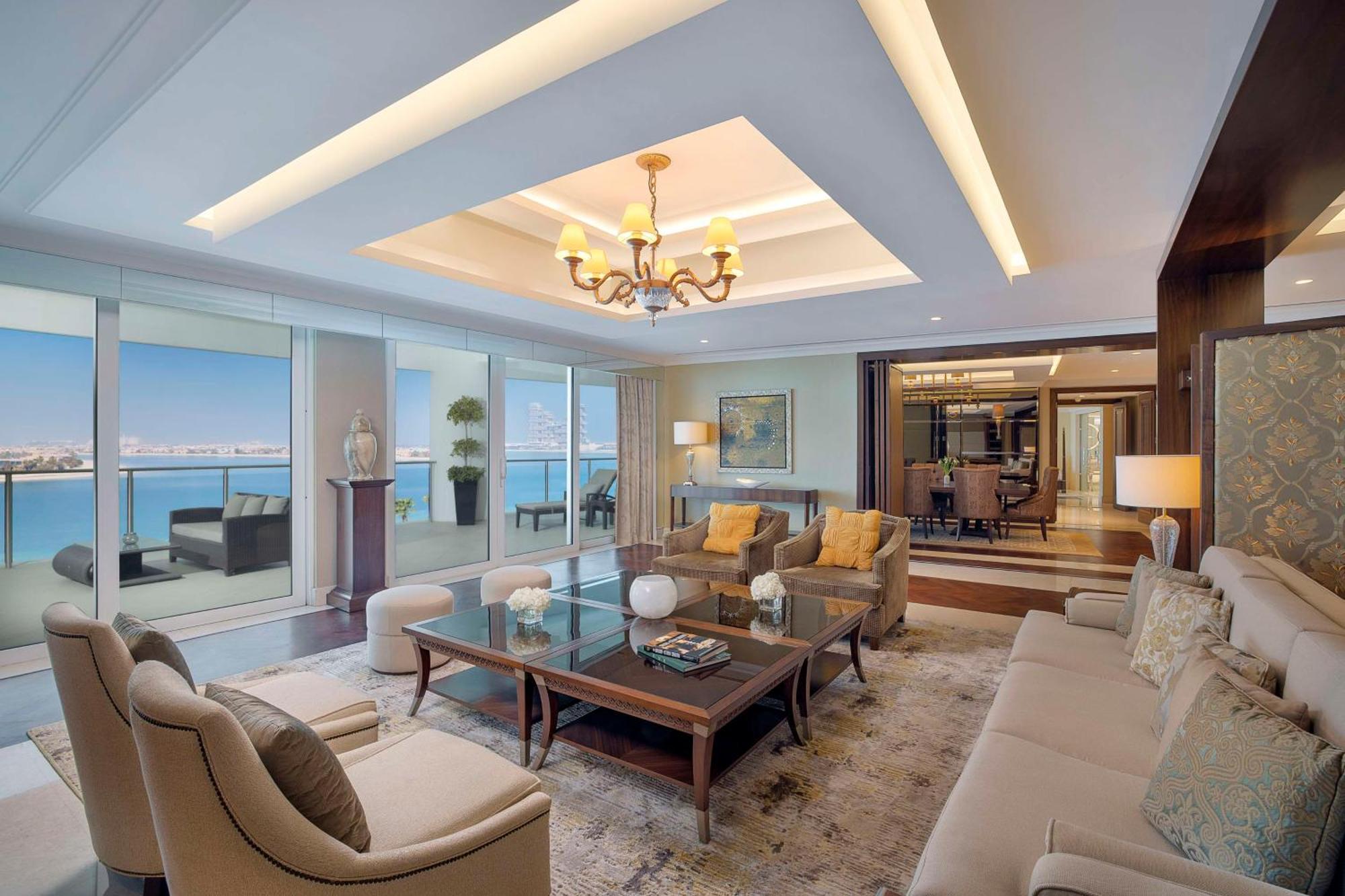 Waldorf Astoria Dubai Palm Jumeirah Esterno foto Presidential Suite
